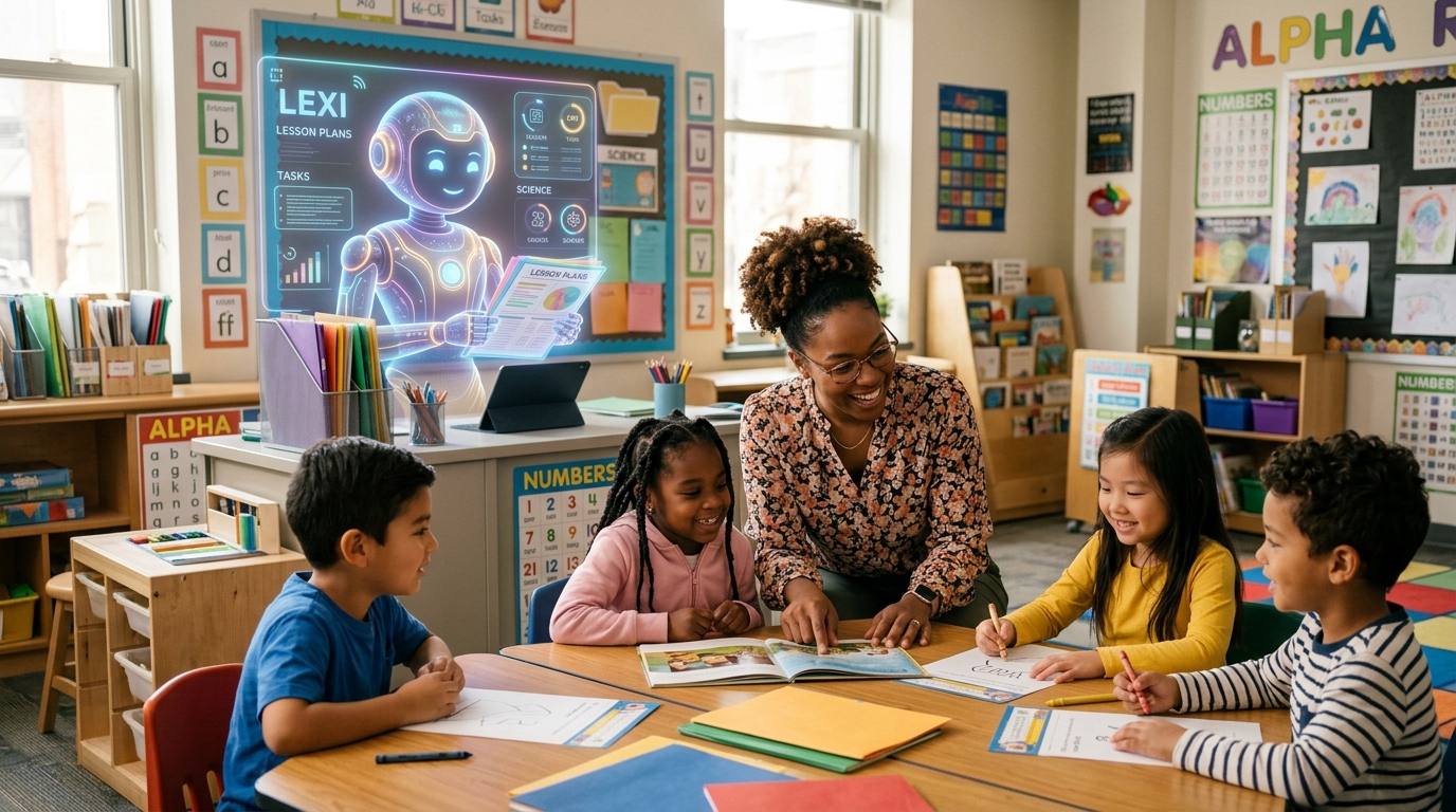 Elementary Teacher with Dedicated RoboParaPro